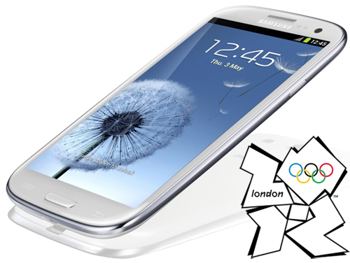 Samsung Galaxy SIII là điện thoại của Olympic 2012, bản đặc biệt có Visa payWave